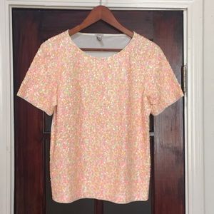 J.Crew Sequin Tee